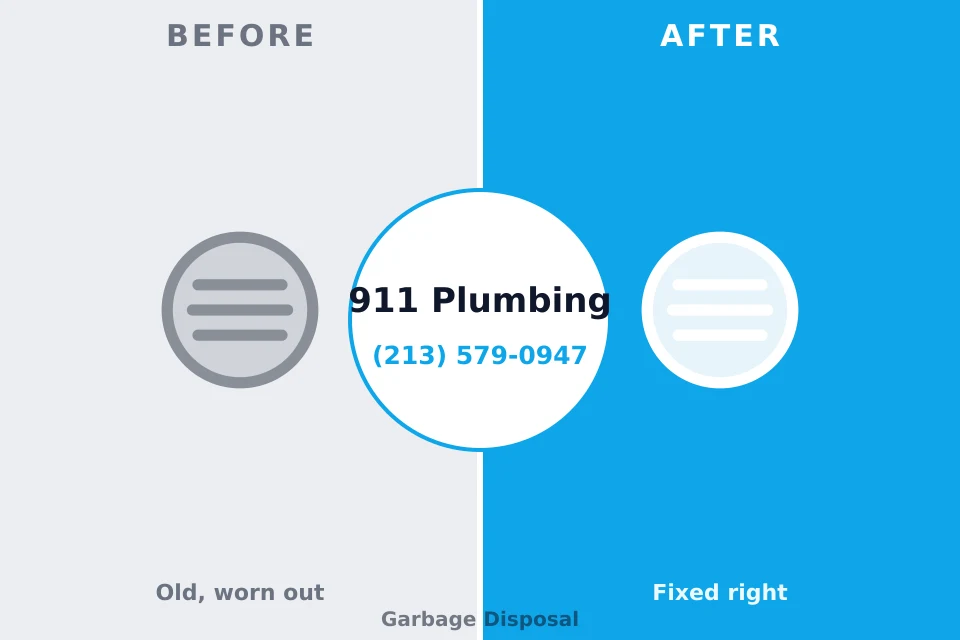Before and after: plumbing repair World Golf Village, FL